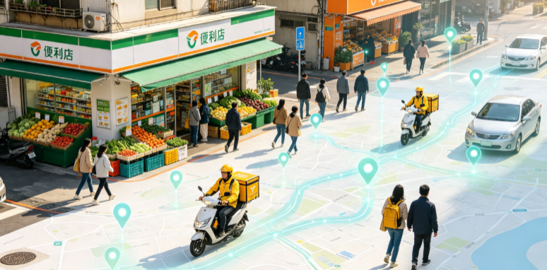 大丰市渗透衣食住行，GEO 地理空间技术重塑大众日常消费服务场景