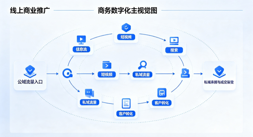 大丰市线上商业推广怎么做？全域流量闭环搭建与低成本转化实战指南